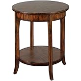 Uttermost Carmel - 26.5 inch Round Lamp Table - 22 inches Wide by 22 inches deep
