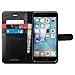 Spigen Wallet S iPhone 6 Plus Case with Foldable Cover and Kickstand Feature for iPhone 6S Plus / iPhone 6 Plus - Black