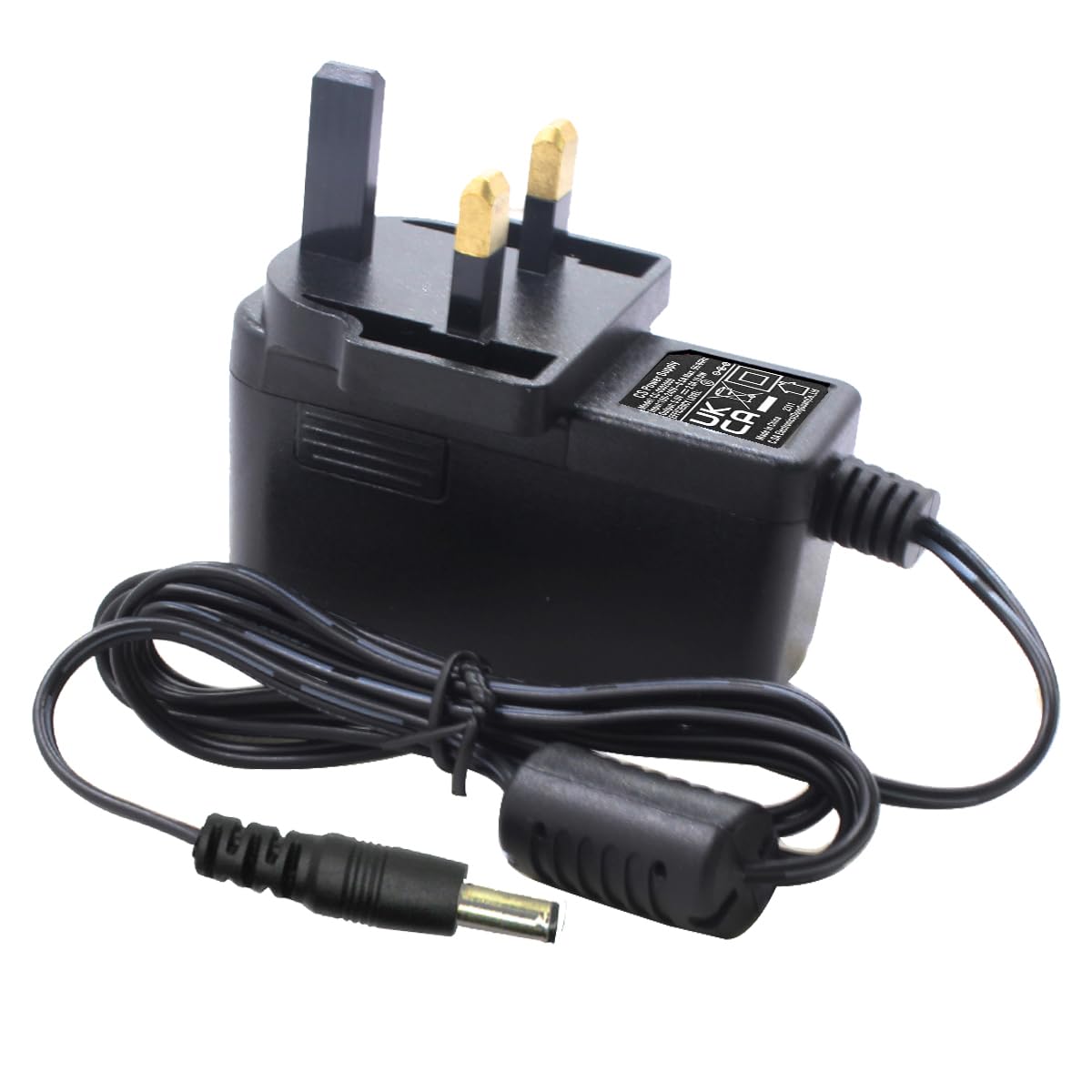 Security-01 AC to DC 5V 2A Power Adapter Supply, Plug UK 5.5mm x 2.1mm