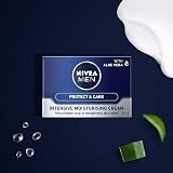NIVEA MEN Intensive Moisturising Face Cream Protect & Care 3x50ml for Dry Skin view 3