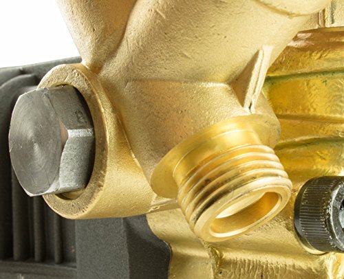 Erie Tools 6.1 GPM 5200 PSI Triplex Pressure Washer Pump - 1" Solid Male Shaft