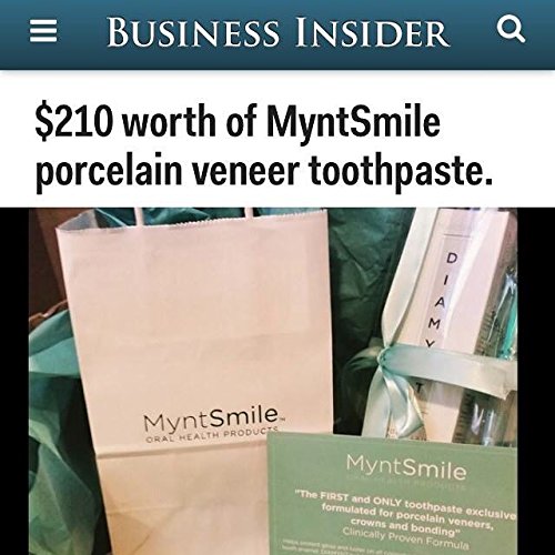 Myntsmile Toothpaste for Porcelain Veneers and Crowns All Dental Products