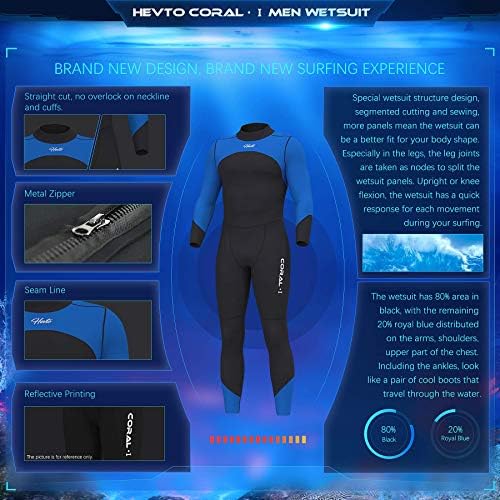 Black 3mm neoprene wetsuit with nylon fabric, suitable for diving and water activities.