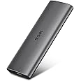SSK 1TB Portable External SSD,USB3.2 Gen2（6Gbps） Ultra Speed External Solid State Drive USB-C Mini External SSD with 550MB/s Data Transfer for Laptop, Typc C Phones and More