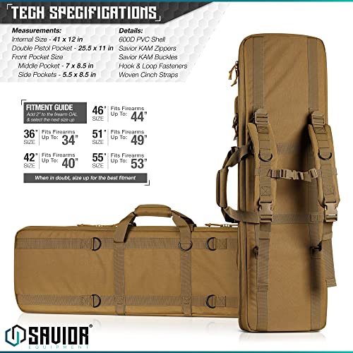 Savior 36 Double Rifle Case Savior Equipment American Classic