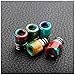 Enafree Plastic Quick Fitting 510 Drip Tip Connector for RO System Refrigerator Ice Maker Coffee Mod Machine（Random Delivery）- 2PCS