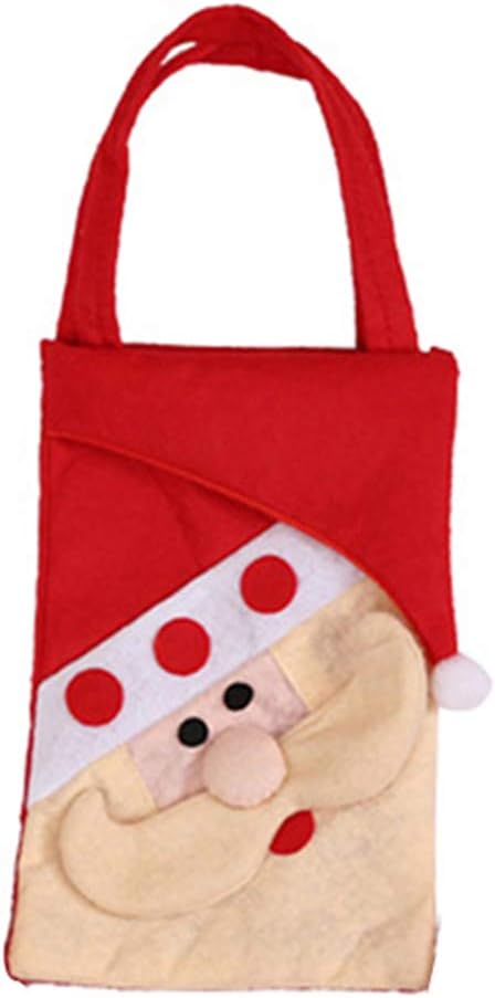 FafSgwq Christmas Cartoon Santa Snowman Elk Penguin Candy Gift Bag Pouch Party Decor Santa Clause*