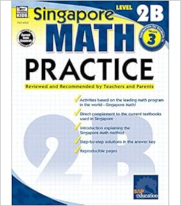 Amazon.com: Singapore Math - Level 2B Math Practice Workbook For 3Rd Grade, Paperback, Ages 8-9 With Answer Key: 9780768240023: Singapore Asian Publishers, Carson Dellosa Education: Books