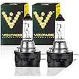 Voltage Automotive H11B Halogen Bulb (Pair) - Standard Replacement For High Beam Low Beam Driving Fog Light