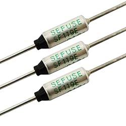 3pcs. New SF119E SEFUSE SF119E Thermal Fuse Thermal