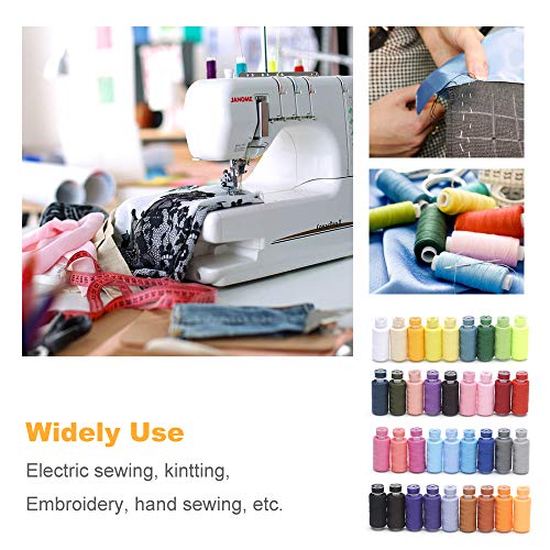 6 KEIMIX+Threads+Polyester+Prewound+Bobbins