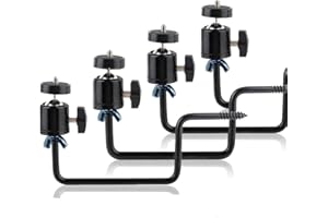 BeIETree Trail Camera Mount Adjustable Heavy-Duty Trail Camera Mount | Universal Compatibility for Hunting, Wildlife Monitoring & Security | Durable All-Weather Steel Design with Straps & Screws