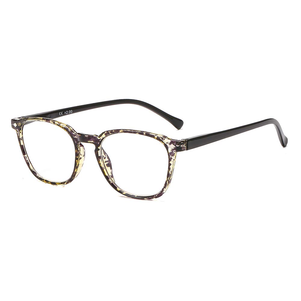 Suertree Blue Light Blocking Glasses, Anti-Blue Computer Reading Glasses, Anti Eyestrain Glasses Gaming Eyewear Vision Care Anti Glare Reader for PC Laptop Gamer