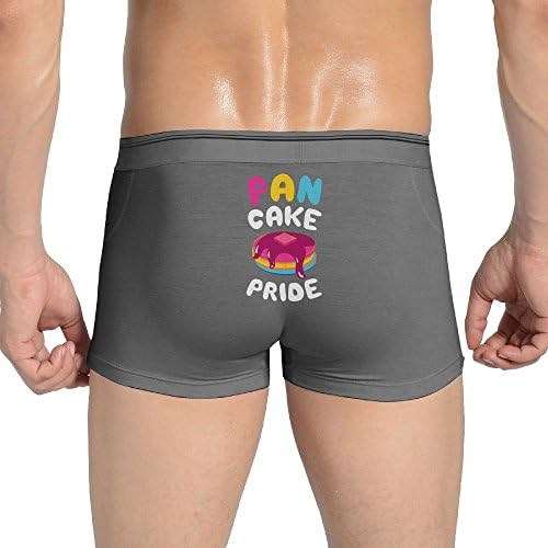 Mkajkkok Pan Cake Pride Men's Underwear Cotton Stretch Panties Underwear.
