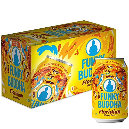 Funky Buddha Brewery Huki Idol Tropical IPA 6.3 ABV, 12 Fl Oz, 4 Ct