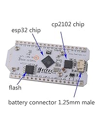 2Sets 868MHz-915MHz SX1276 ESP32 WiFi Bluetooth LoRa Module Development Board with 0.96 OLED Display & Antenna Transceiver IOT for Arduino LoraWan Internet of Thing WIshioT