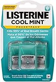 Listerine PocketPaks Breath Strips Cool Mint 72 Each