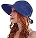 Simplicity Women's UPF 50+ UV Sun Protective Convertible Beach Hat Visor