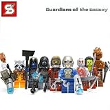Lot of 8 Guardians of the Galaxy Minifigures building blocks toys