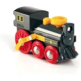 BRIO Old Steam Engine - Authentic Piston Action Toy | Ideal for Imaginative Play | Fully Compatible Wooden Railway Sets | Perfect for Ages 3+