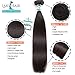 Lakihair Straight Human Hair 3 Bundles 16 14 12 Inch 8A Bundles Straight Brazilian Hair Natural Color 100% Unprocessed Virgin Human Hair Grade 8A