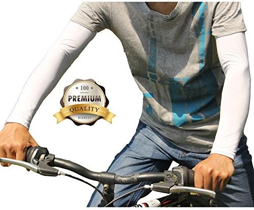 Sun Sleeves Cool Arm Sleeves UV Protection for Men&Women Outdoor Sports 1 Pair