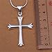 NYKKOLA Beautiful Fashion Jewelry Cross Pendant Holy Silver Necklace
