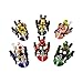Max Fun 6pcs Mario Kart Cars Pull Backs Figure Set
