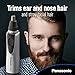 Panasonic Ear and Nose Trimmer, Wet/Dry Convenient, ER415SC