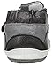 Robeez Boys' High Top Sneaker-Mini Shoez Crib Shoe, Zachary-Black, 12-18 Months M US Infant