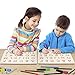 Play22 Magnetic Drawing Board - STEM Educational Learning ABC Letters Kids Drawing Board - Writing Board for Kids Erasable - Magnetic Doodle Board - Includes A Pen - Best Gift For Kids (Uppercase ABC)