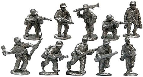 Warfighter WWII Expansion 16: Germany Metal Soldier Minis