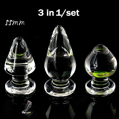 3pcs/Set Glass Massager Wand Sticks For Back And All Over Body Deep Tissue Pleasure toy for Women Female