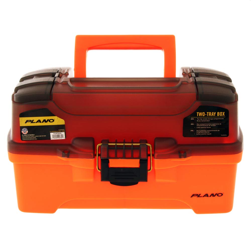plano two tray tackle box