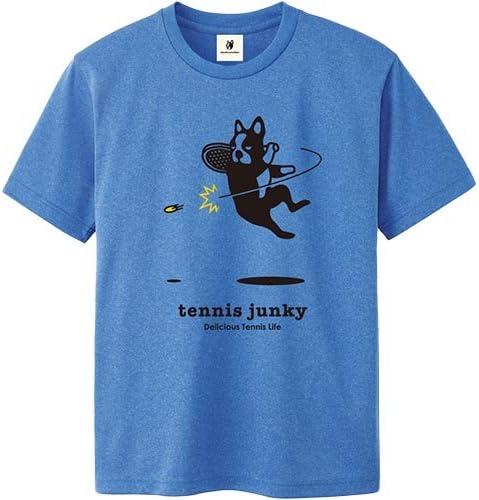 Amazon テニスジャンキー Tennis Junky ドライ Tシャツ エアー犬 シャツ 通販