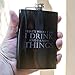 8oz BLACK That's What I Do Flask