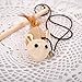 Earthtone Solutions Cat Kitten Teaser Wand Toys, Sisal with Mouse, Bell, Feather, Elastic String, Sturdy Wood Stick, Interactive Fun, Cat Catcher Mice for Pet, Set of 3