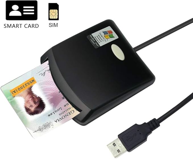EMV SIM Eid Programmeurgraveur pour Lecteur de Cartes à Puce Smart Card pour Carte à Puce à