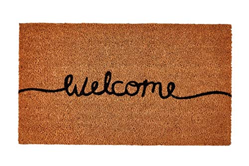 Groundsman Coir Door Mat Welcome