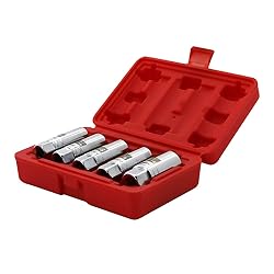 A ABIGAIL 5PCS Magnetic Spark Plug Socket Set