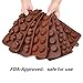 Maxdot 6 Pieces Silicone Chocolate Mold Cake Cookie Mould Candy Baking Mold for Baking Cake DIY Supplies