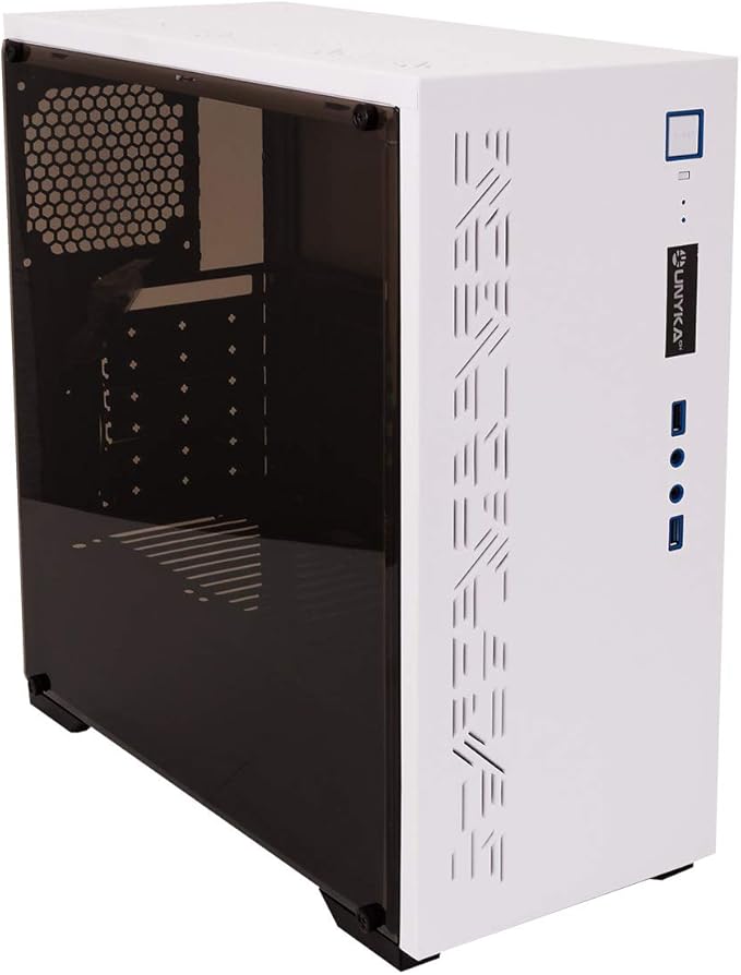 CAJA ARMOR - ATX GAMING - WHITE- 1xUSB 3.0-1xUSB 2.0: Unyka: Amazon.es: Electrónica