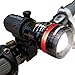 StellarLights - Solid Aircraft Aluminum Bike Light - Bright 240 Lumens LED Bicycle Headlight with Tail Light - Waterproof - Mounts in Seconds - NO Tools Required