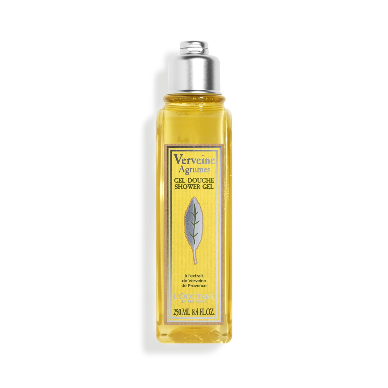 L'OCCITANE - Citrus Verbena (Verveine Agrumes) Shower Gel - 250 ml - Fruity and sparkling fragrance - Made in France