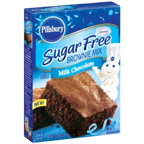 Sugar Free Milk Chocolate Brownie Mix 1235 Ounce 2 Pack from Pillsbury
