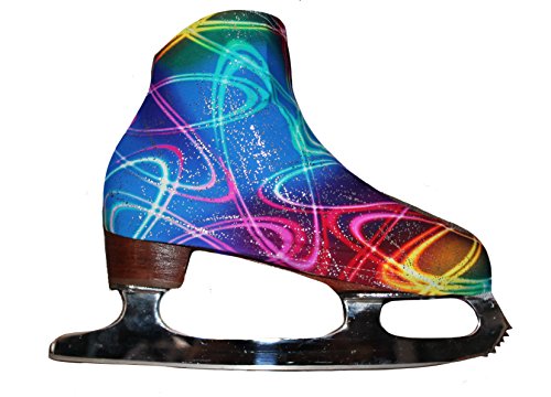 Ice Skate Boot Covers (Silver Sky) - Thumbnail 3