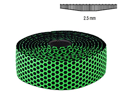Wetest CD-1 Road Bike Handlebar Tapes EVA Bicycle Bar Tape for Cycling Handle Wraps for Touring Cycling, Green