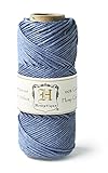 Hemp Cord Spool 20# 205 Feet/Pkg-Dusty Blue