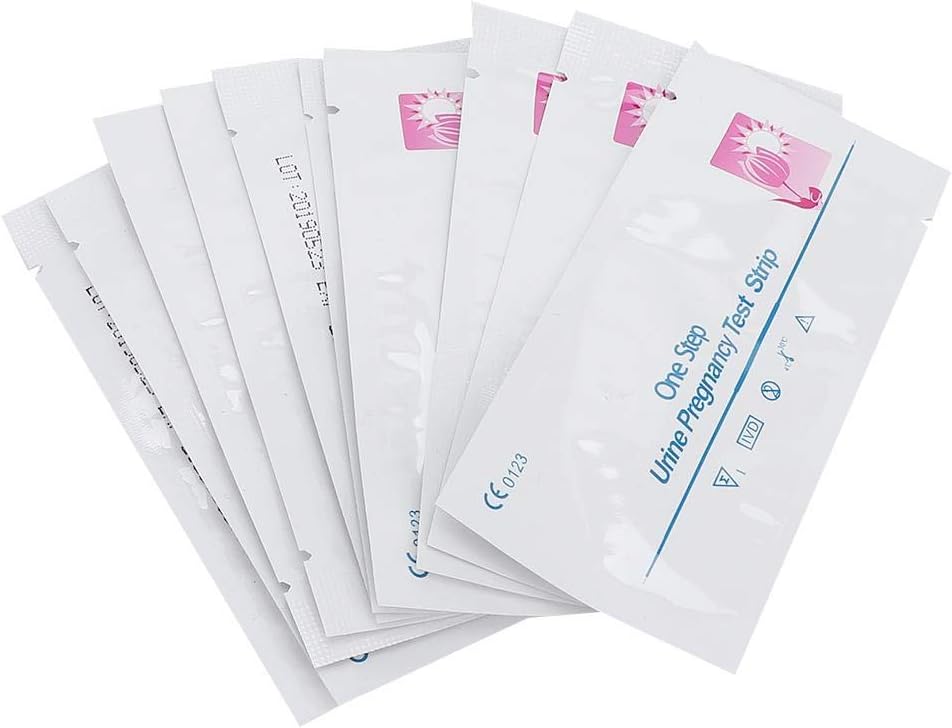 Ovulation Test, Pregnancy Test Strips Women HCG Urine Ovulation Predictor Pen Testing Early Pregnancy Test - 10 pcs