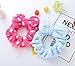 Hairizone 2 Pack Makeup Headbands for Washing Face Shower Spa, Soft and Cute Big Bow Hair Bands for Women and Girls (Light Blue/Roseo)